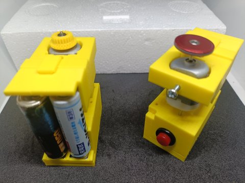 実際に電池を設置してみる